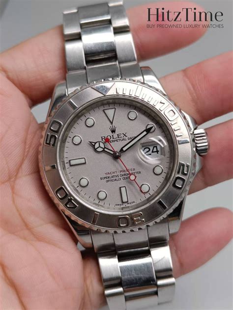 rolex yacht master rhodium opinioni|rolex yacht master 40mm price.